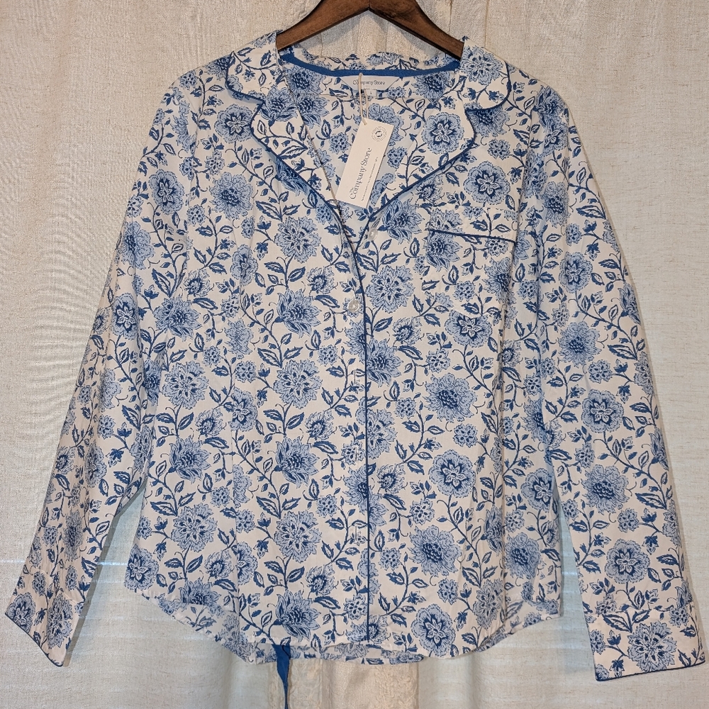 *NWT* The Company Store Poplin PJ Set Jacobean
